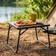 Стіл туристичний Vilde 489416 розкладний 40 x 40 x 30 см Коричневий (5900670121805) - зображення 9