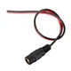 Разъем питания DC папа + мама 2pin 5.5 x 2.1mm (гнездо+штекер) с кабелем 0.2мм2 jack, коннектор - изображение 4