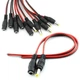 Разъем питания DC папа + мама 2pin 5.5 x 2.1mm (гнездо+штекер) с кабелем 0.2мм2 jack, коннектор - изображение 5