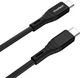 Кабель CHOETECH PowerSync Charging Cable USB-C to USB-C 100W 1 м Black (XCC-1008-BK) - изображение 2