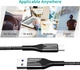 Кабель CHOETECH PowerSync Fast Charging Cable USB-A to USB-C 5A 1.2 м Black (AC0013-BK) - изображение 10