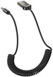 Bluetooth-приемник Borofone BC56 Peaceful для автомобиля, AUX 3.5 мм, кабель 1 м Серый металлик (6941991113031) - изображение 4