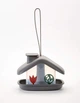 Karmnik dla ptakow Urbalive Domek 21 x 15 cm Szary 1606970124 (8590415012542) - obraz 2