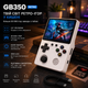 Портативная игровая консоль GB350 Retro White: 3.5" IPS экран, 20 000+ игр, 64GB, аккумулятор 3000 mAh, эмулятор PS1/GBA - изображение 2