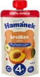Упаковка Пюре Hamanek из яблок и персиков 100 г х 8 шт (8594220220901) - изображение 2