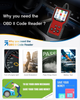 Автосканер MOTOPOWER MP69033 Pro OBD2 с тестером аккумулятора 12 В, TFT 2,8″, Live Data, проверка генератора, красный - изображение 3
