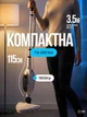 Парова швабра-пароочисник 2-в-1 2600W з регулюванням пари, нагрів 15 сек, 8 насадок у комплекті - зображення 3