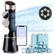 Воздухоохладитель Klarstein Skyscraper Ice 4-in-1 WiFi 210 м³/ч (10040208) - изображение 2