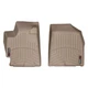 Коврики в салон Toyota Highlander 2008-2014, с бортом, передние, бежевые, Weathertech 451151 - изображение 1