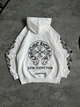 Худі Chrome Hearts 88913 білого кольору, розмір S - зображення 4