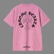Футболка Chrome Hearts 88959 рожевого кольору, розмір M - зображення 2
