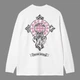 Лонгслів Chrome Hearts 88908 білого кольору, розмір M - зображення 2