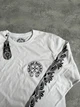 Лонгслів Chrome Hearts 88916 білого кольору, розмір M - зображення 3
