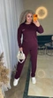 Жіночий спортивний костюм (светр + штани) Uaclothes 54-56 Бордовий (like38940-193761359) - зображення 5