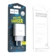 Сетевое зарядное устройство Hoco C73A 2 USB белое - изображение 3