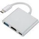 Адаптер Dynamode USB3.1 Type-C to 1хHDMI, 1хUSB 3.0, 1хUSB Type-C Female, разреш. до 4K 3840×2160 (Multiport USB 3.1 Type-C to - зображення 1