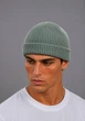 Женская вязанная шапка Мини-бини (One-size) Фисташковый - изображение 2