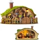 Румбокс Хатина Хобіта Інтер'єрний конструктор The Magic Ring House DIY Roombox Kit SQ-59 - зображення 1