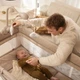 Детский манеж Kinderkraft с пеленатором Leody Up Grey (5902533930135) Kinderkraft 5902533930135 1058977 - изображение 9