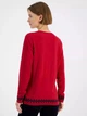 Свитер новогодний женский Tommy Hilfiger 226272092 S Красный (1160298136) - изображение 2