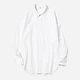 Рубашка хлопковая оверсайз женская Uniqlo 170729712 XL Белая (1160311335) - изображение 2