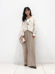 Кардиган с примесью шерсти вязаный женский Uniqlo Souffle 396163926 M Молочный (1160372761) - изображение 3