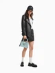Футболка хлопковая женская Armani Exchange 474386016 L Бирюзовая (1160374026) - изображение 3