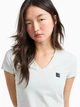 Футболка хлопковая женская Armani Exchange 474386016 L Бирюзовая (1160374026) - изображение 4