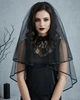 Готична фатинова фата на Хелловін Honey Fashion Accessories OneSize чорний (17-28) - изображение 1