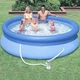 Надувной бассейн Intex 305×76 см с насосом – удобный сливной клапан, для купания и семейного отдыха - изображение 12