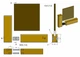 Перегородка різьблена ALEDRO з рамою(масив смереки 60*40мм) під фарбування 2590х1040 мм RSP 14 - изображение 2