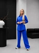 Костюм сорочка+штани вільного крою мод ІНТ-0577, Електрик, 50-52 - изображение 1