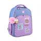 Рюкзак школьный каркасный для девочки 1-4 класс YES Pusheen Пушин Playful S-78 (Yes 559864) голубой сиреневый - изображение 3