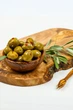 Оливки зелені з перцем Буково Greek Product з кісточкою 250г - зображення 2