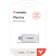 Флеш-накопичувач Verbatim Plectra USB-C White 128 GBUSB 3.2 Gen 1 (30229) - зображення 4