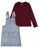 Детский костюм Levi's лонгслив и сарафан 1160547230 (Разные цвета 4) на рост 98-104 см - изображение 1