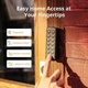 Умная кодовая клавиатура SwitchBot Keypad Touch с биометрическим сканером отпечатков пальцев, влагозащита IP65, NFC для Smart Lock - изображение 3