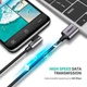 Дата кабель USB 2.0 AM to USB-C 3.0m 3A US284 90° corner black Ugreen (70255) - зображення 3
