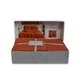 Вафельное покрывало с наволочками Saheser Norah 240х260 см. Copper - изображение 7