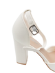 Туфлі жіночі QQ SHOES QQ46-2/39 Білі 39 розмір - 25,4 см устілка - зображення 5