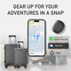 Smart Tag Bluetooth-трекер для ключей, багажа и кошелька, IP68, работает с Apple Find My, беспроводной локатор для iPhone, белый - изображение 6