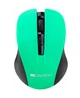 Компьютерная мышка беспроводная Canyon CNE-CMSW1GR Black-Green - изображение 1