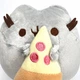 М'яка іграшка Кіт Пушин з піцою сірий 15 см - плюшевий кіт Pusheen (1024606) - зображення 4