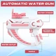 Акумуляторний Водяний Бластер Пістолет рожевий 23,5x23x6 cm Water Space Gun (2010011) - зображення 3
