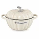 Каструля гарбуз Le Creuset чавунна Pumpkin Cocotte кремова - изображение 1
