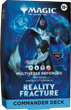 Dodatek Wizards of the Coast Magic the Gathering Reality Fracture - Commander Deck - Multiverse Reforged - Display 4 szt (ZES195166337265) - obraz 1