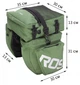 Велосумка Roswheel Expedition 14892 сумка на багажник Green - изображение 2