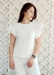 Футболка з рукавами біла New Collection Італія ML 14-701 - зображення 1