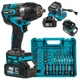 Гайковерт ударный аккумуляторный Rynor RX995 PRO (21V, 5Ah, 1000 Nm) Бесщеточный гайковерт + набор инструментов в кейсе - изображение 1