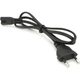 Кабель живлення C7 0.8m 0.5mm2 black Voltronic (PC-184CEE7/16-C7-CCA-1,0) - зображення 2
